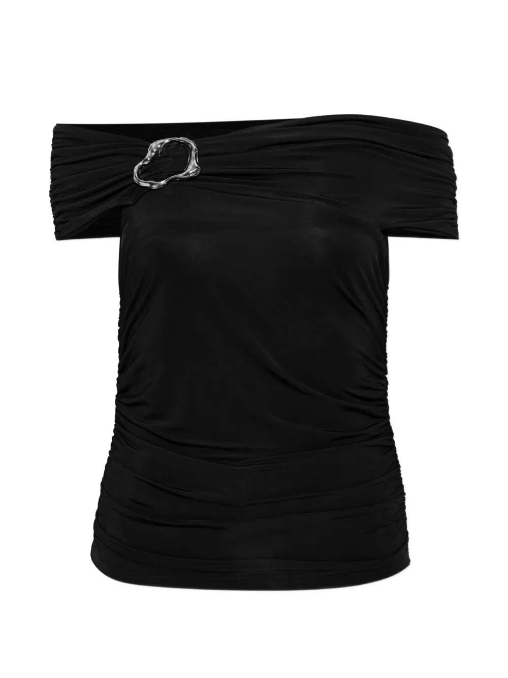 Gestuz Laily off-shoulder top - Schwarz