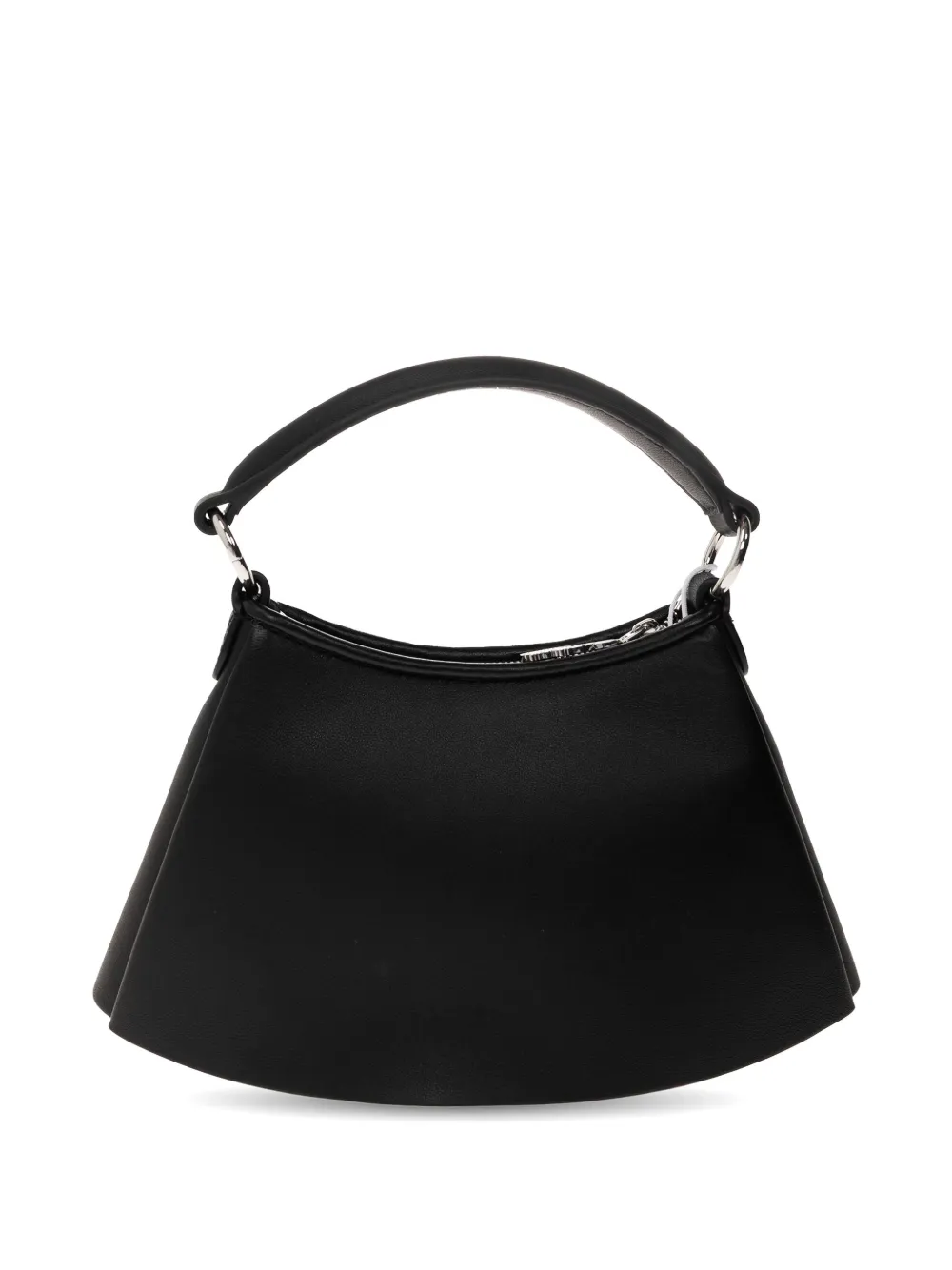 Lacoste Lenglen geplooide shopper met logo Zwart