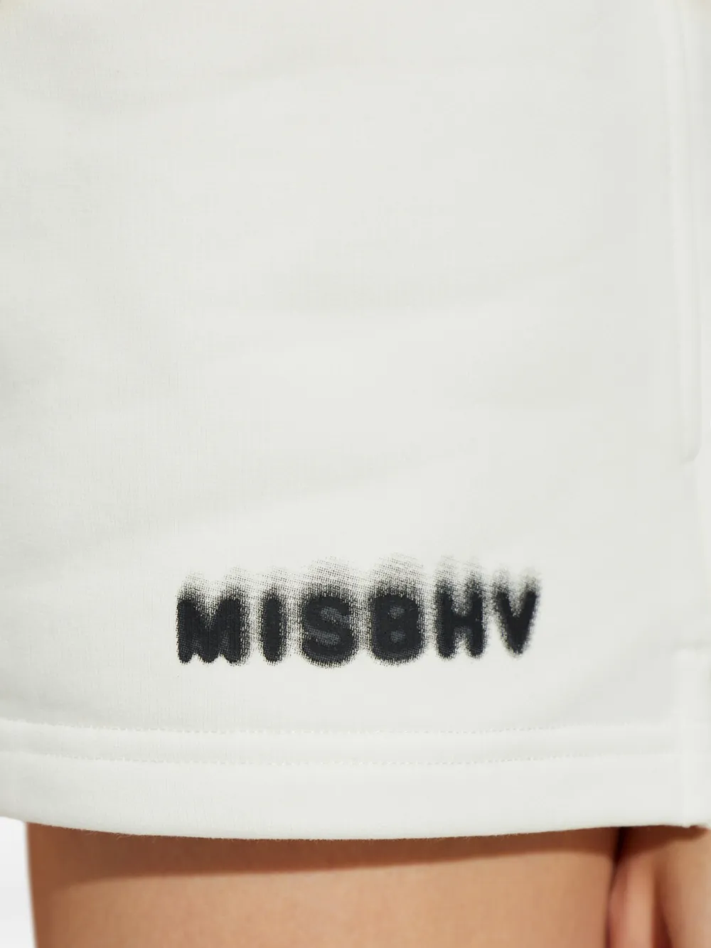 MISBHV Trainingsshorts met logo Wit