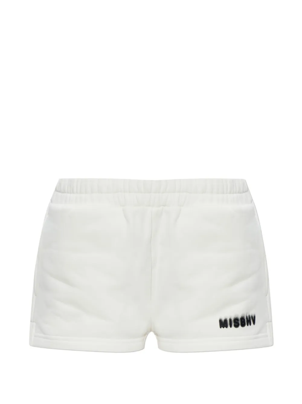 MISBHV logo track shorts - White