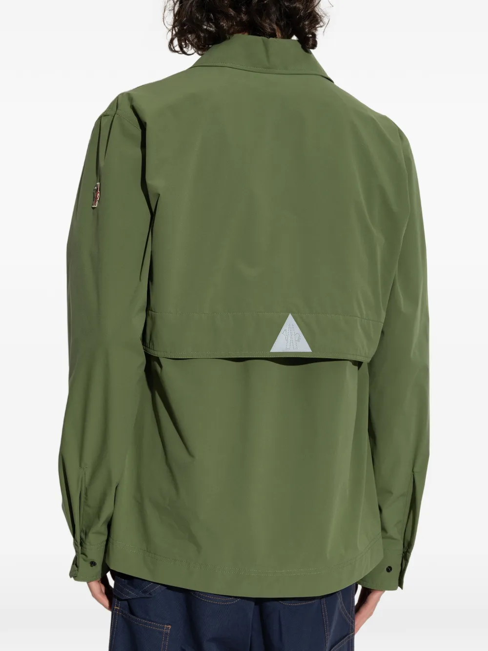 Moncler Grenoble Day-Namic overhemd Groen