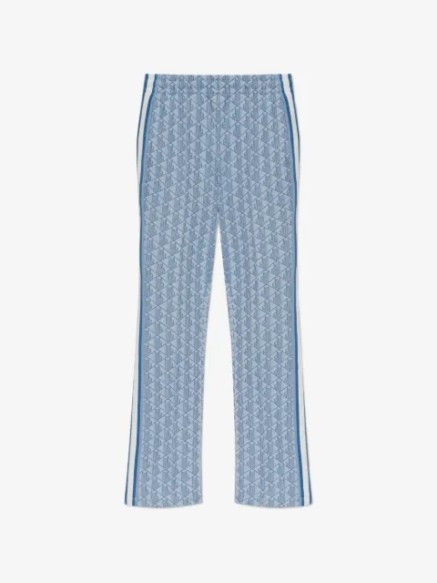 Lacoste monogram-patterned track pants