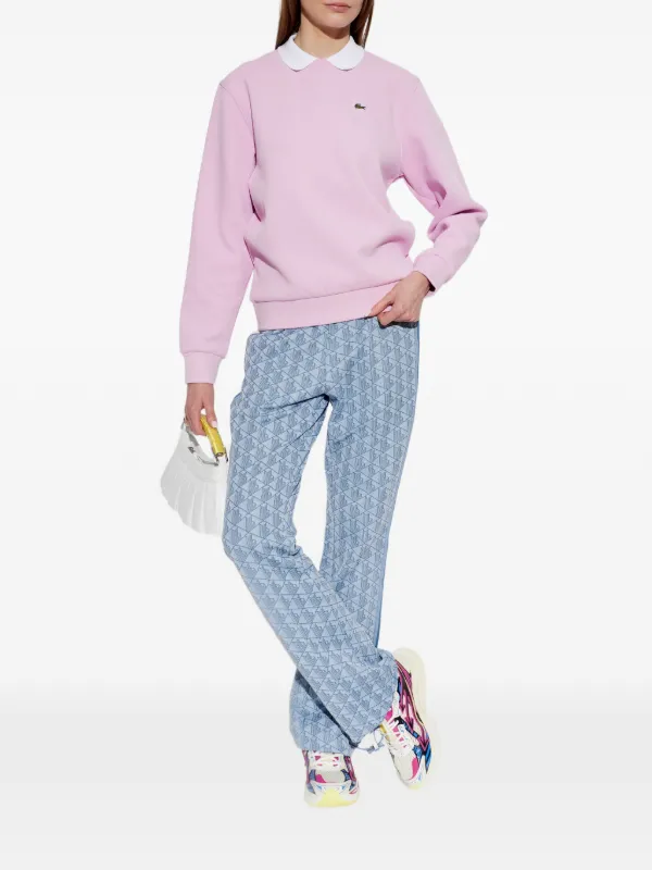LACOSTE モノグラム トラックパンツ Lacoste モノグラム トラックパンツ | ブルー | FARFETCH JP
