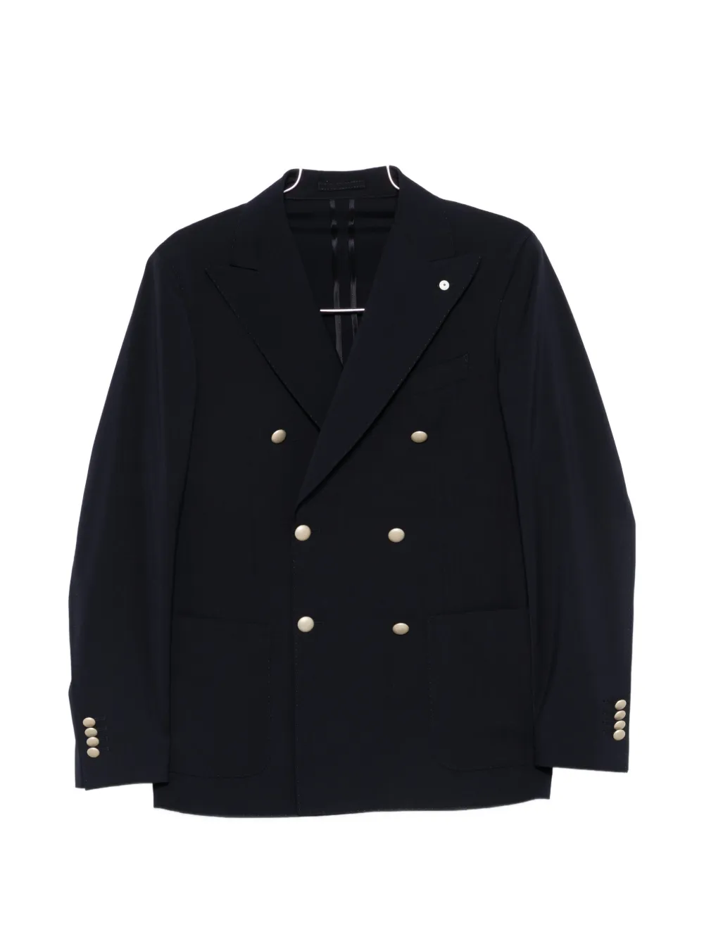 LUIGI BIANCHI MANTOVA double-breasted suit - Blu