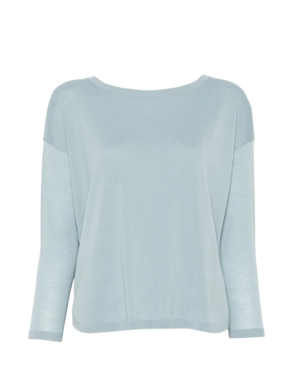 Akris Punto boat-neck sweater - Blu