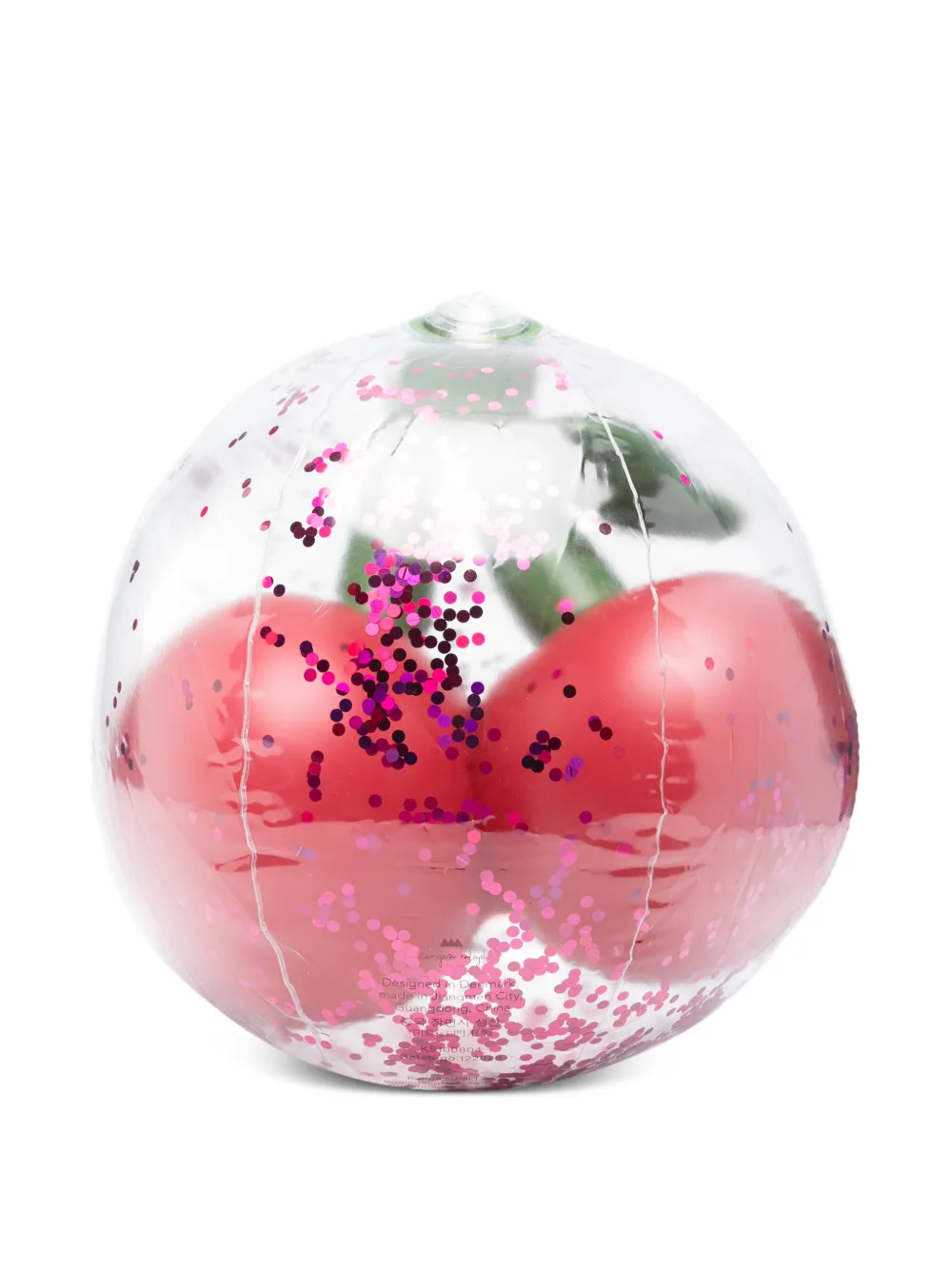 Konges Sløjd glitter cherry beach ball - Rosso