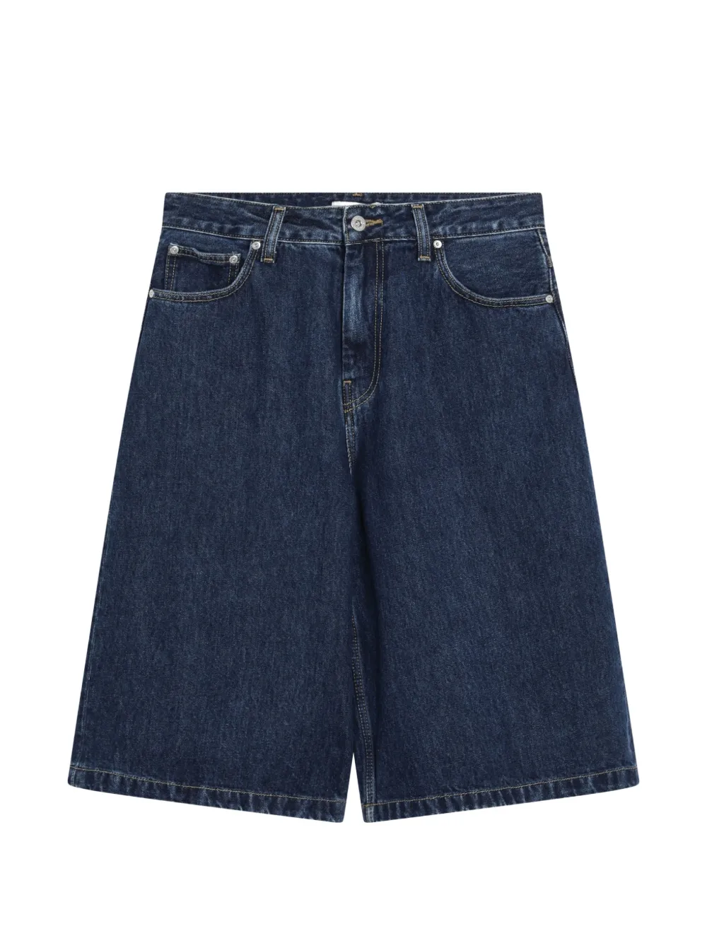 Carhartt WIP stone wash belmont shorts - Blu