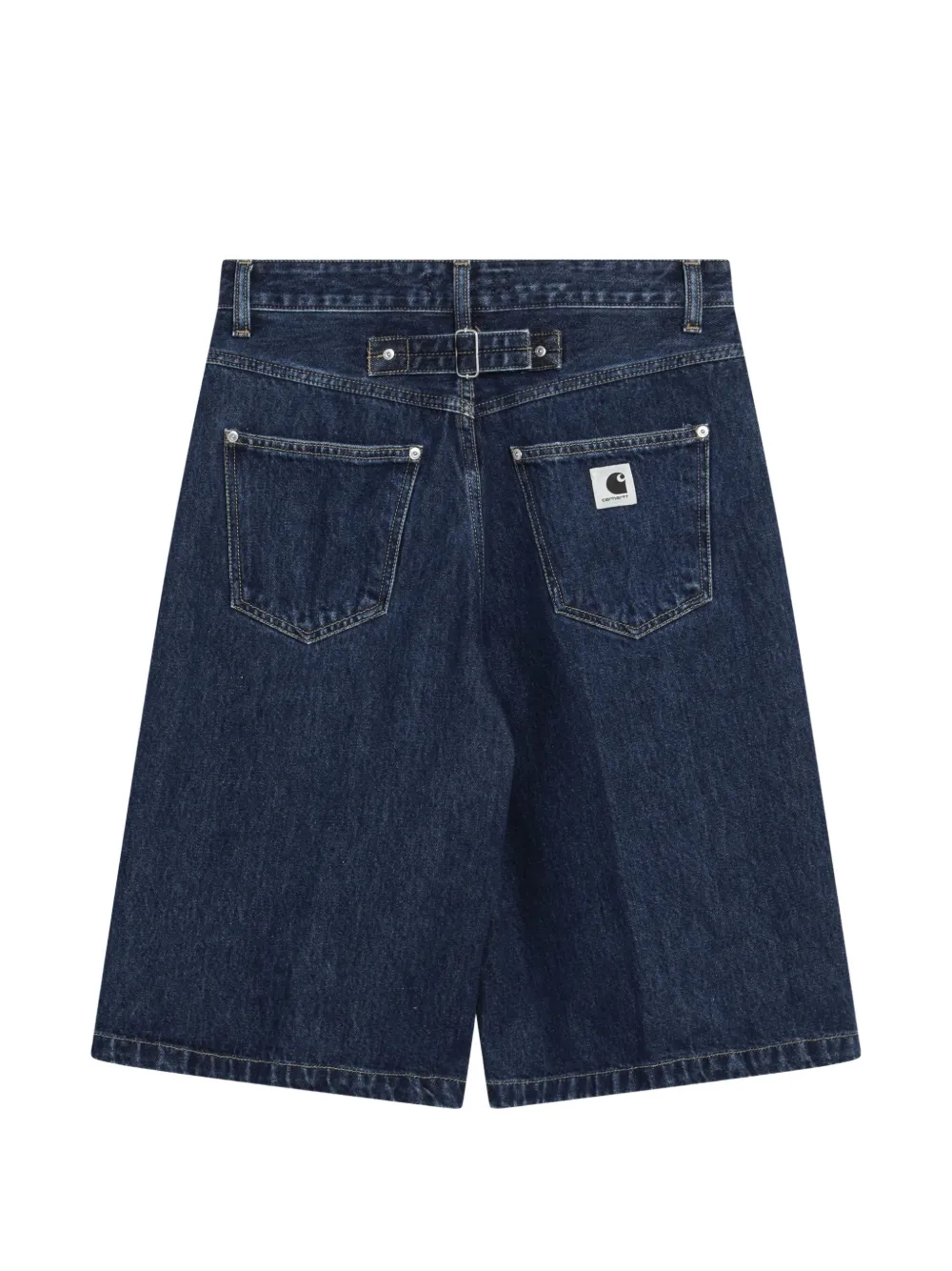 Carhartt WIP Belmont shorts met stenen wassing Blauw