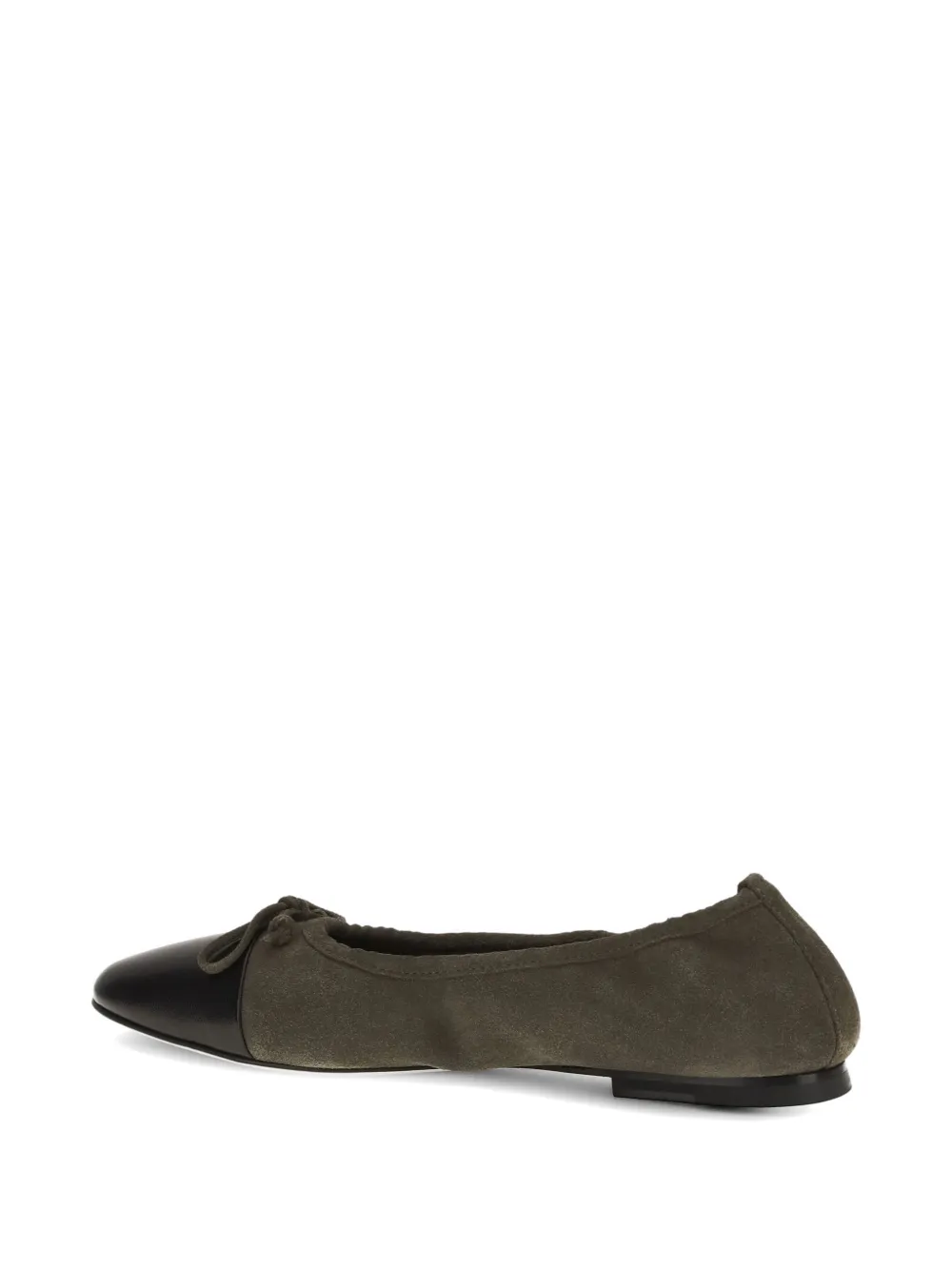 Dear Frances toe bow ballet flats Groen