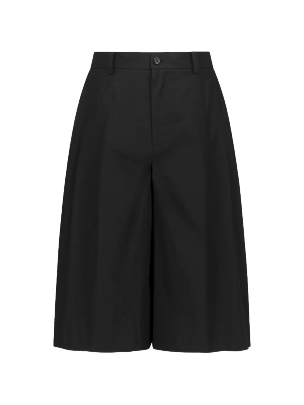 Amomento wide bermuda trousers - Nero