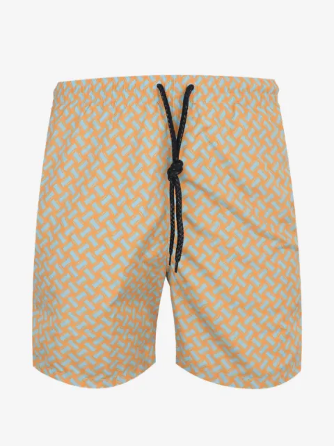 Drumohr geometric-print drawstring shorts