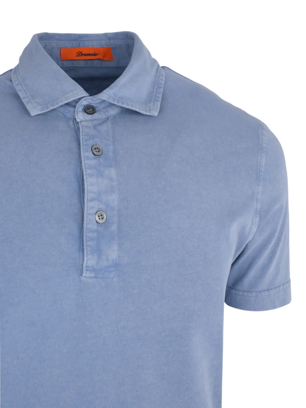 Drumohr Poloshirt met korte mouwen Blauw