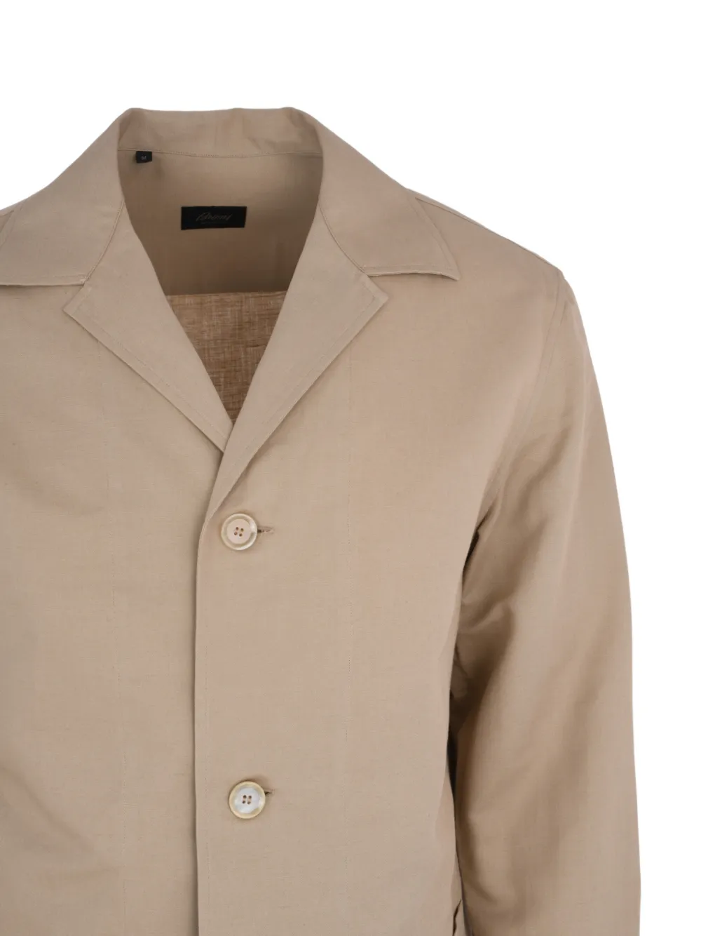Brioni Blazer met opgestikte zak Beige