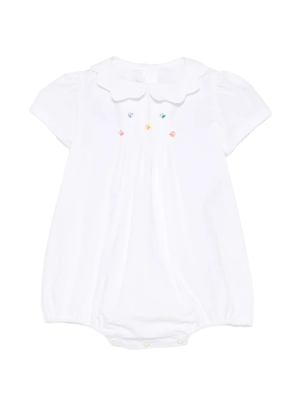 Mariella Ferrari embroidered shorties - Bianco