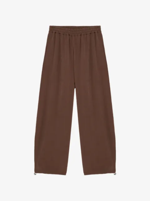 ALPHA STUDIO elasticated waistband trousers