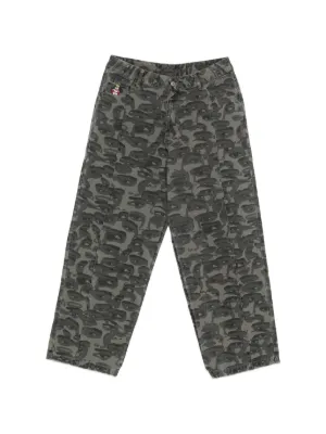 Andersson Bell animal-print Pants | Green | FARFETCH CA