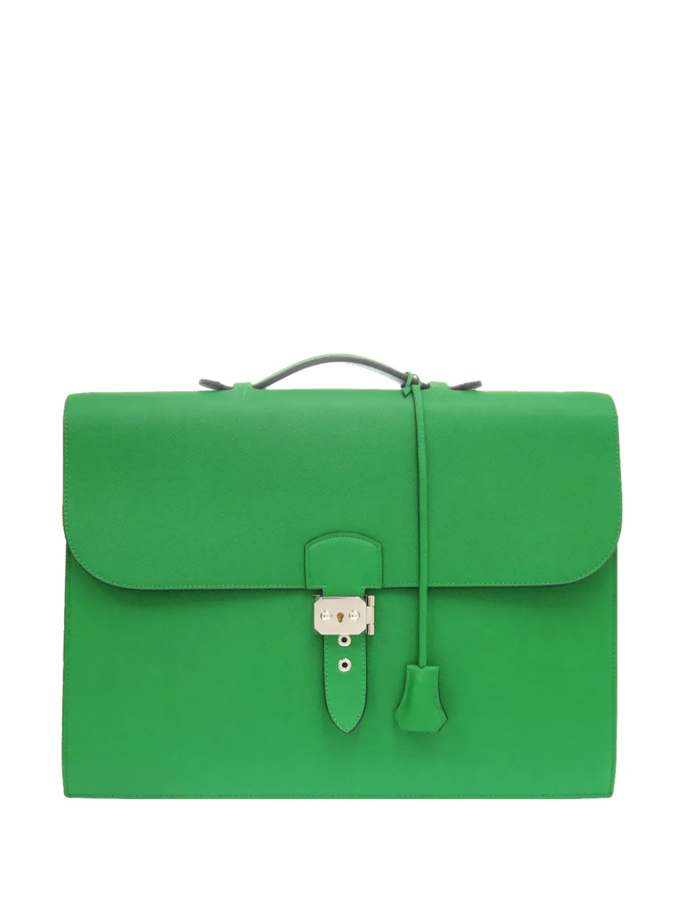Hermès Pre-Owned 2015 Epsom Sac A Depeches 38 business bag - Verde