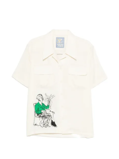 KidSuper graphic pocket shirt
