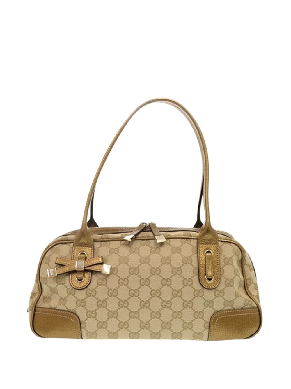 Gucci Pre-Owned 2000-2015 GG Canvas Princy Schultertasche - Gold