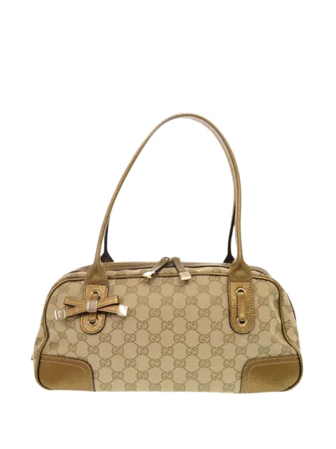 Gucci Pre-Owned 2000-2015 GG 캔버스 프린시 숄더 백