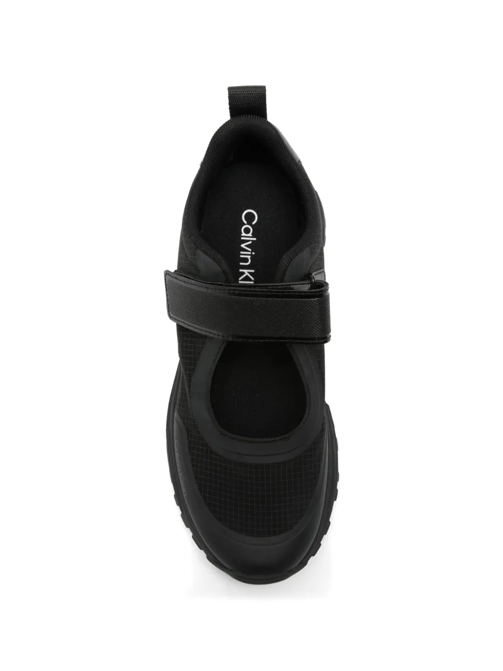 Calvin Klein Hike Runner sneakers met klittenband Zwart