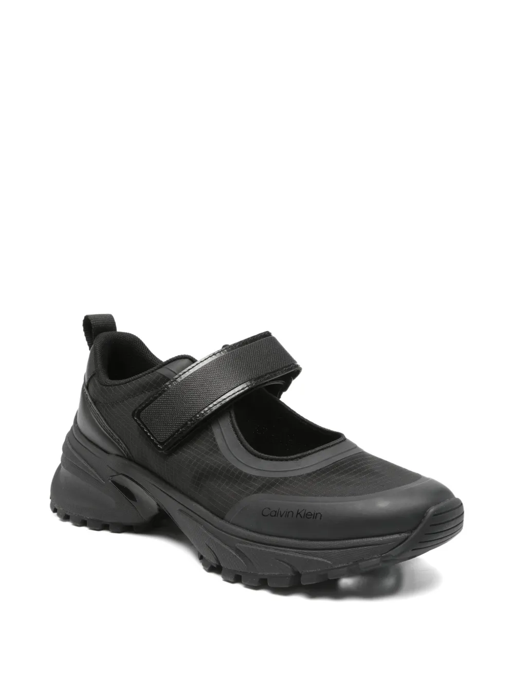 Calvin Klein Hike Runner sneakers met klittenband Zwart