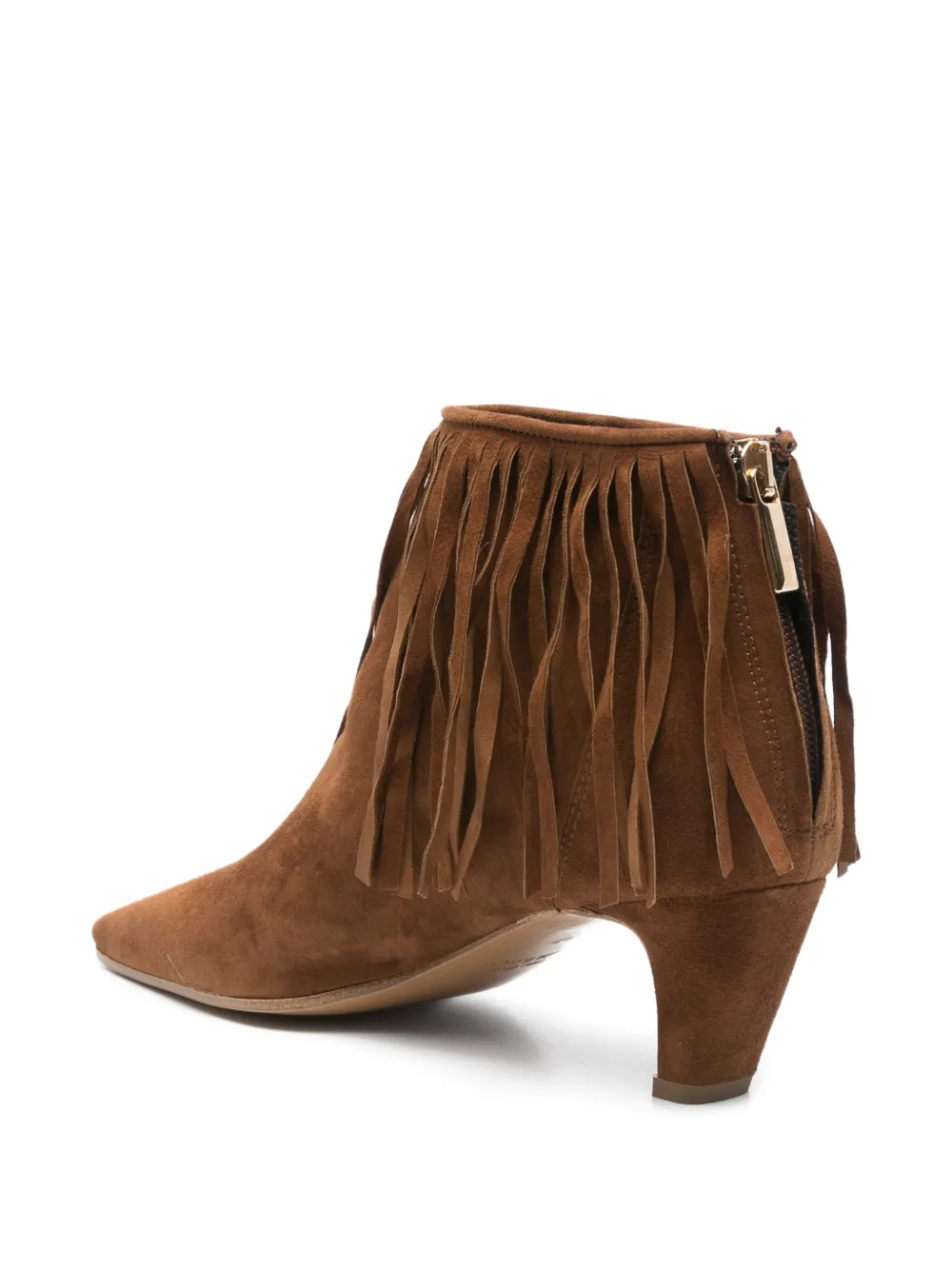  Biancadi Botas Con Flecos - Marrón 