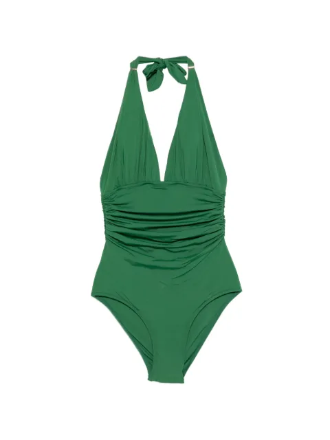 Lenny Niemeyer traje de baño con detalle drapeado