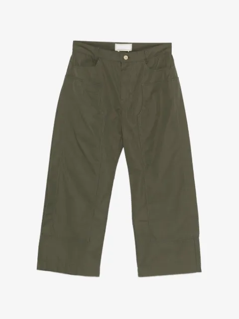 LITKOVSKA patch wide trousers