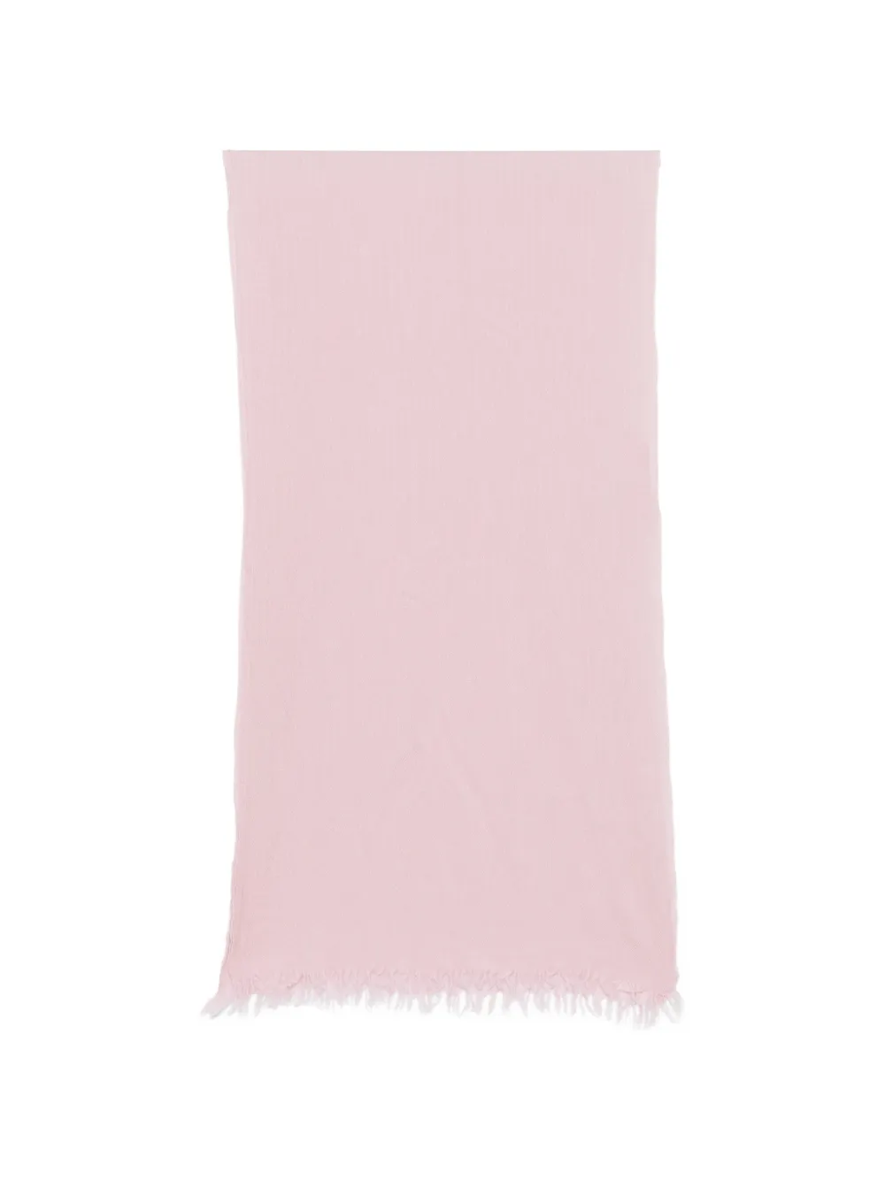 Private 0204 frayed scarf - Rosa