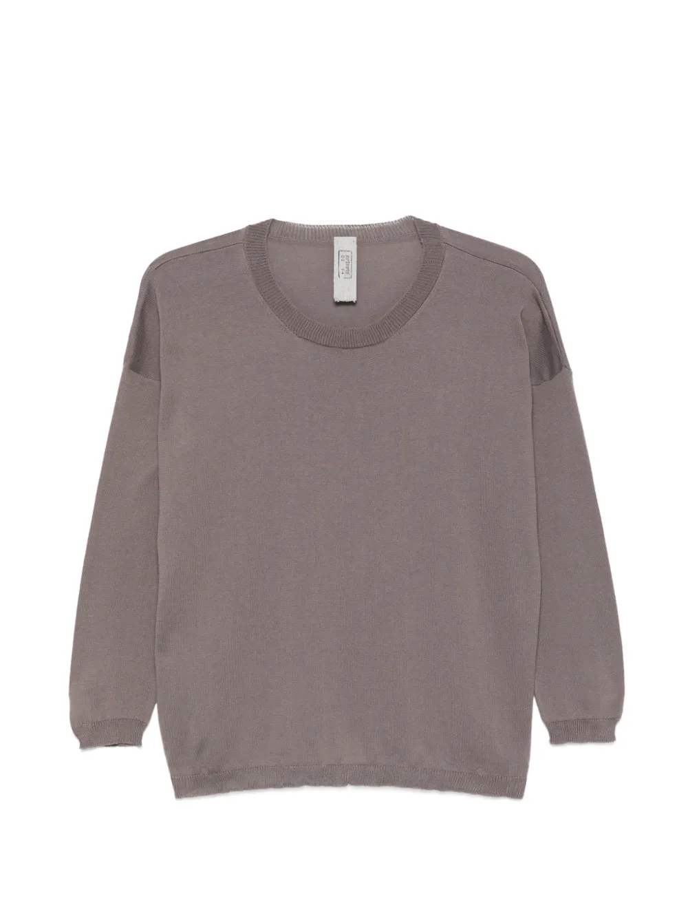 Private 0204 crew-neck sweater - Marrone
