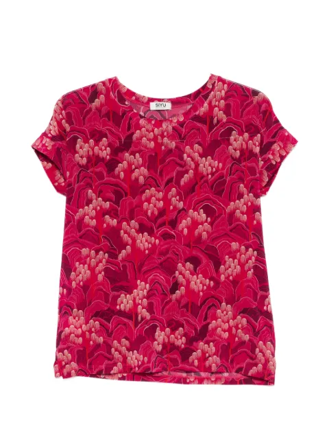 Siyu floral-print T-shirt