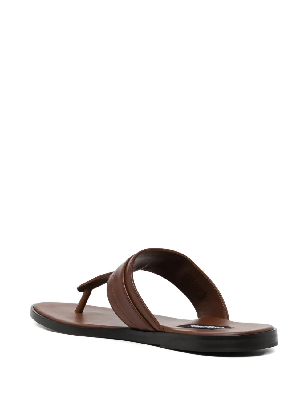 TOM FORD buckle-detail leather sandals Bruin