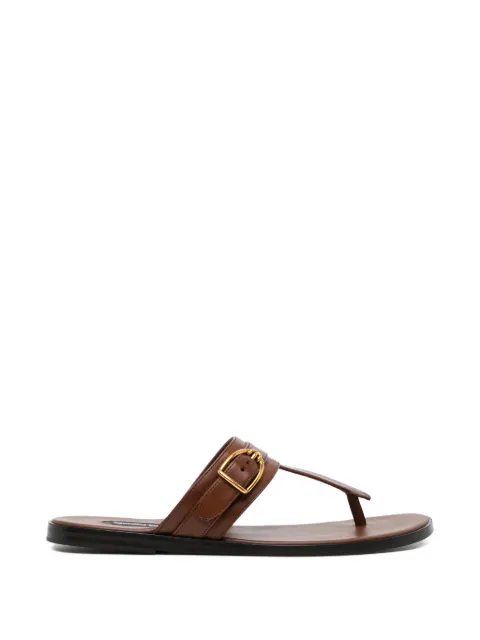 TOM FORD buckle-detail leather sandals