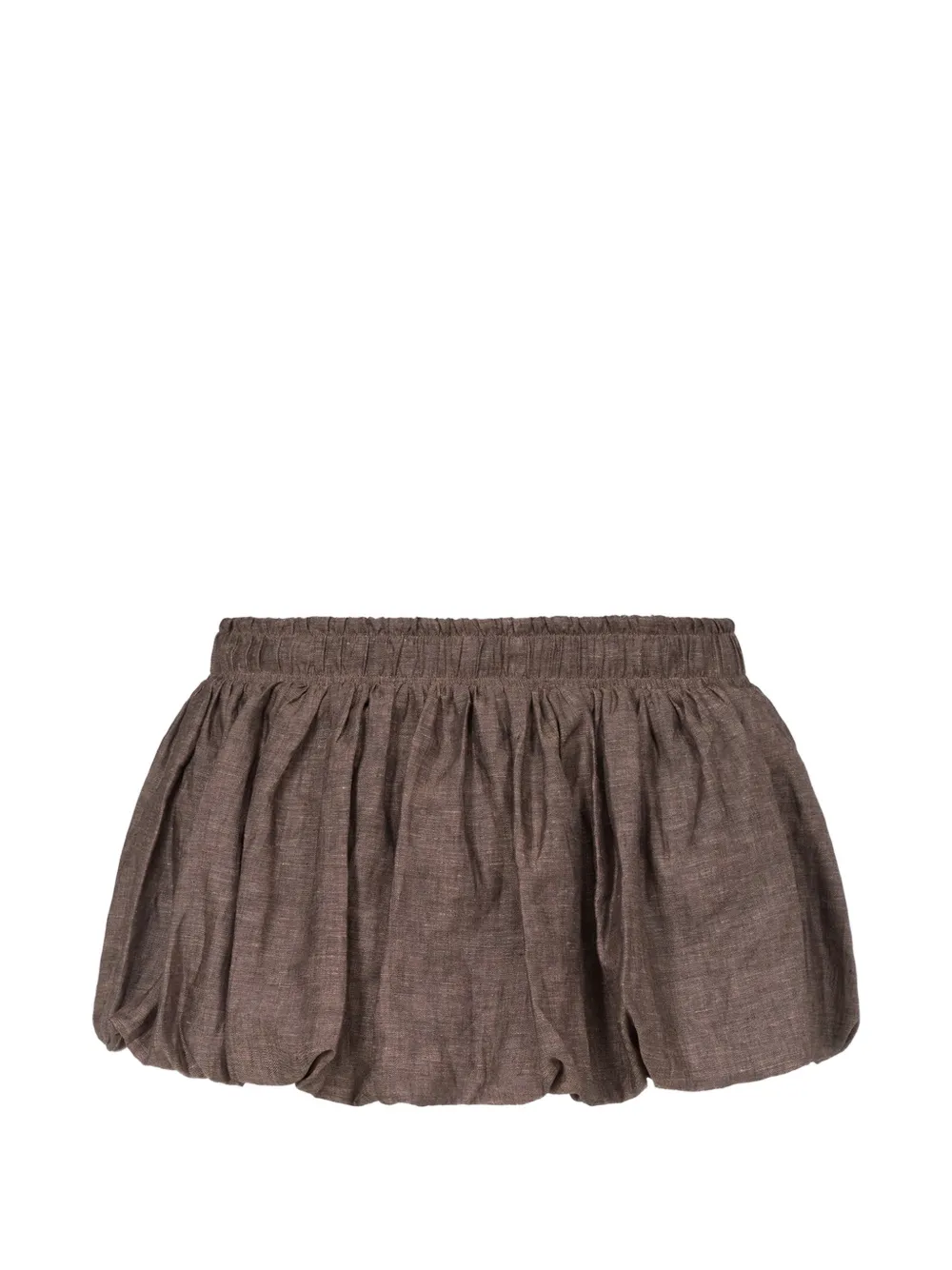 Ludovic de Saint Sernin palais gathered skirt - Marrone
