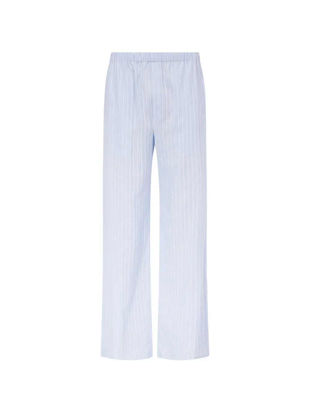 Ludovic De Saint Sernin Striped Boxer Trousers In Blue