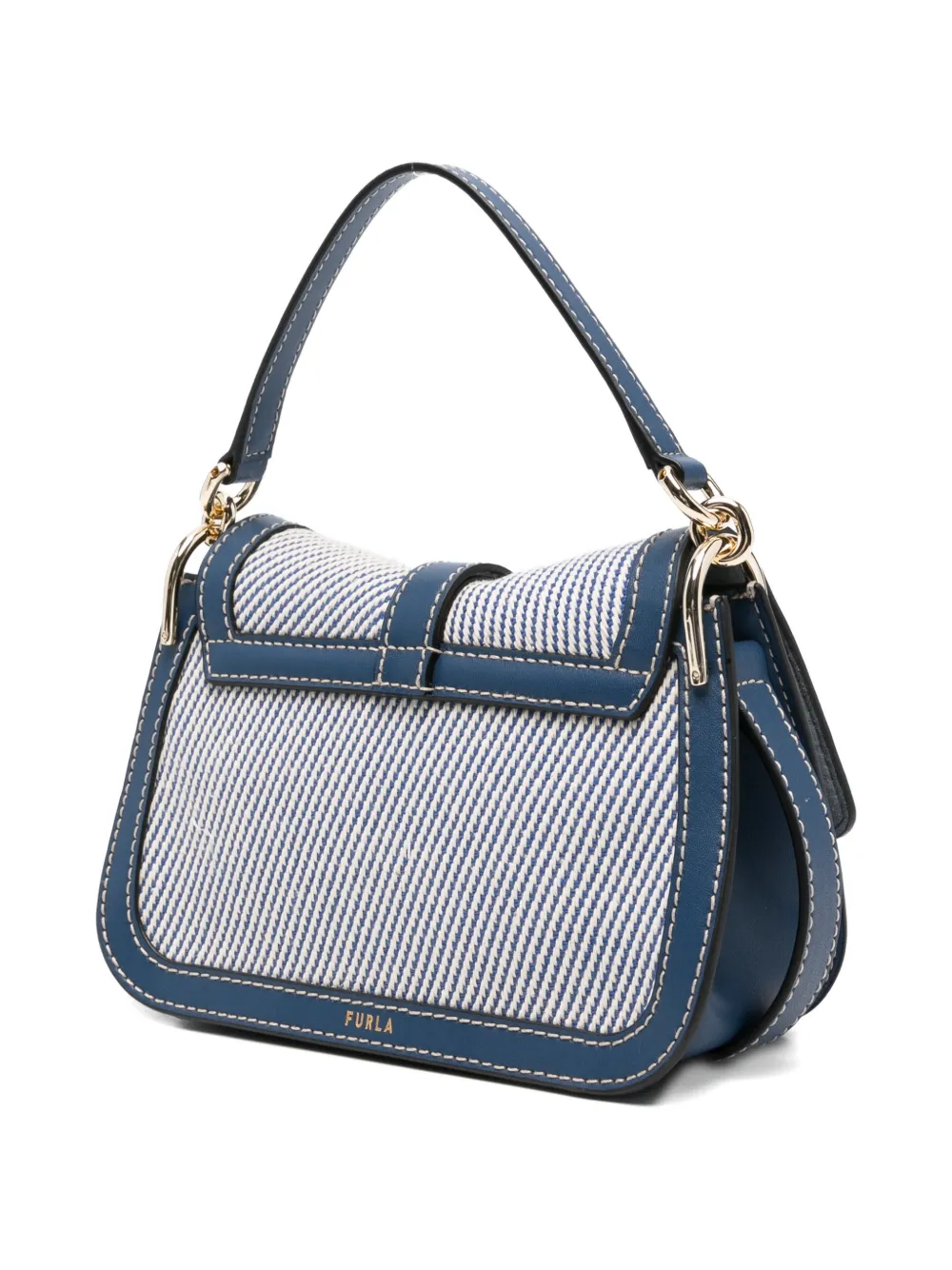 Furla Flow kleine schoudertas Blauw