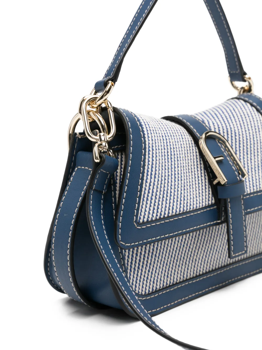 Furla Flow kleine schoudertas Blauw