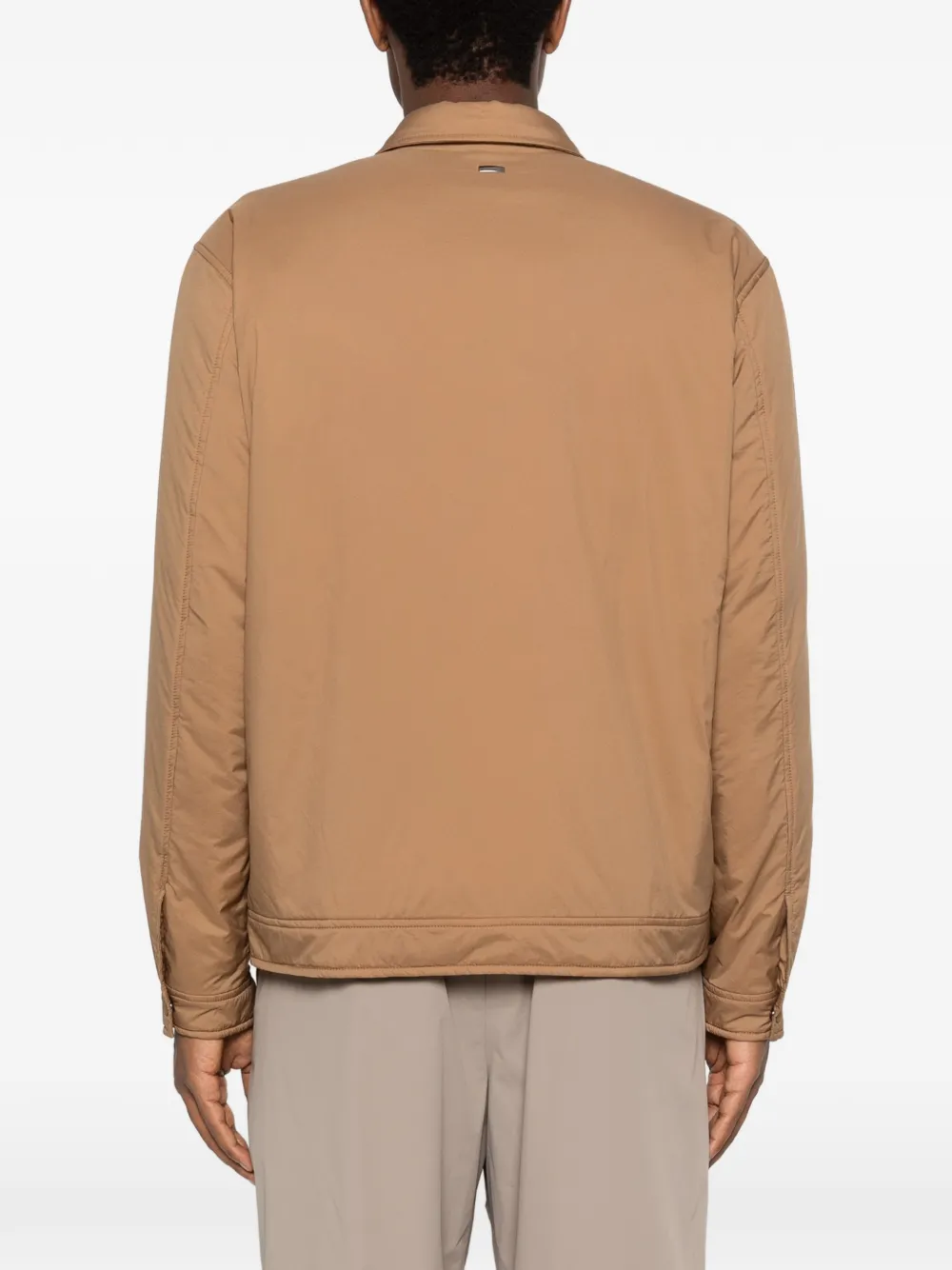 Herno Gewatteerd shirtjack Bruin