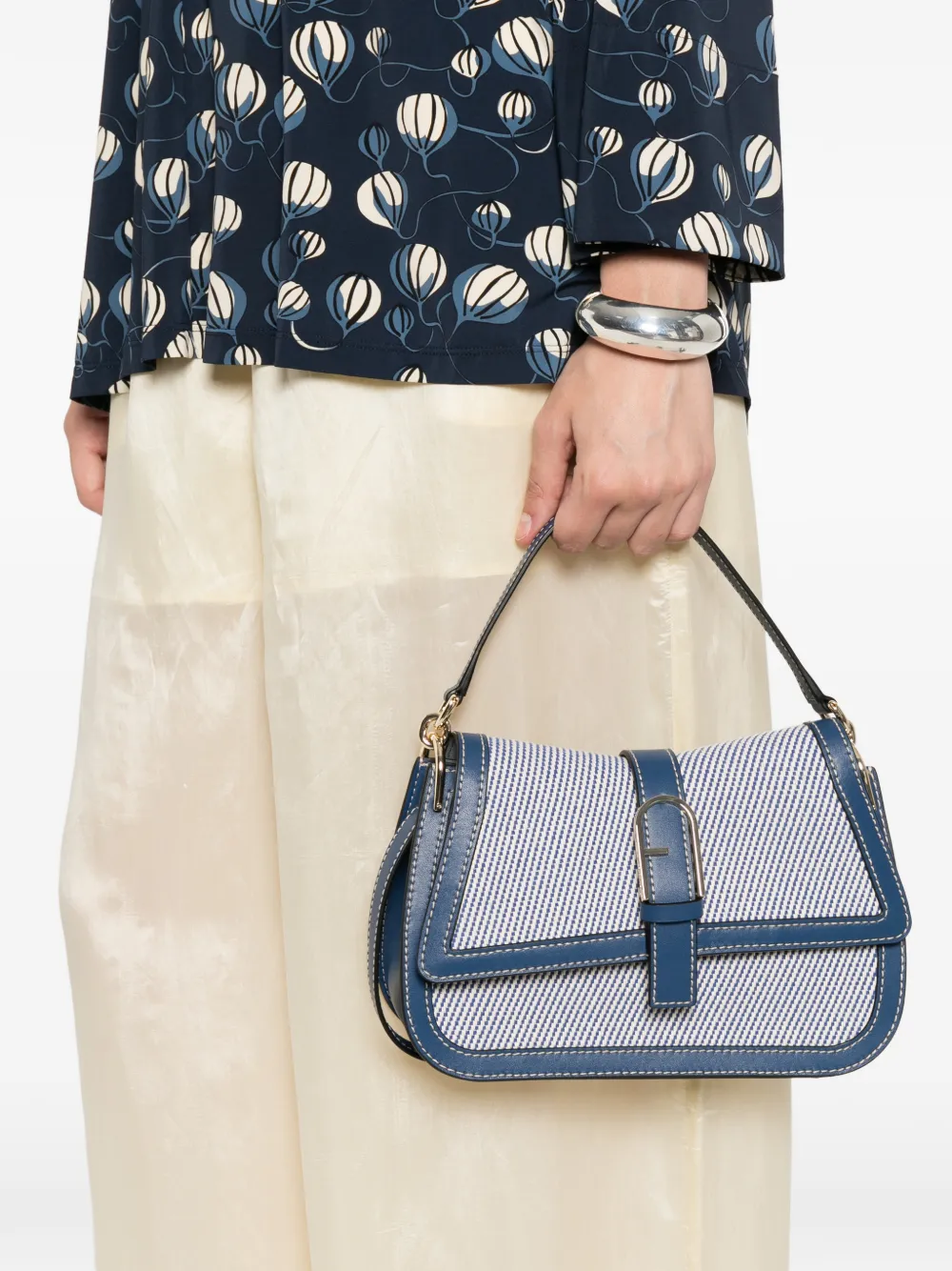 Furla M Flow schoudertas Blauw