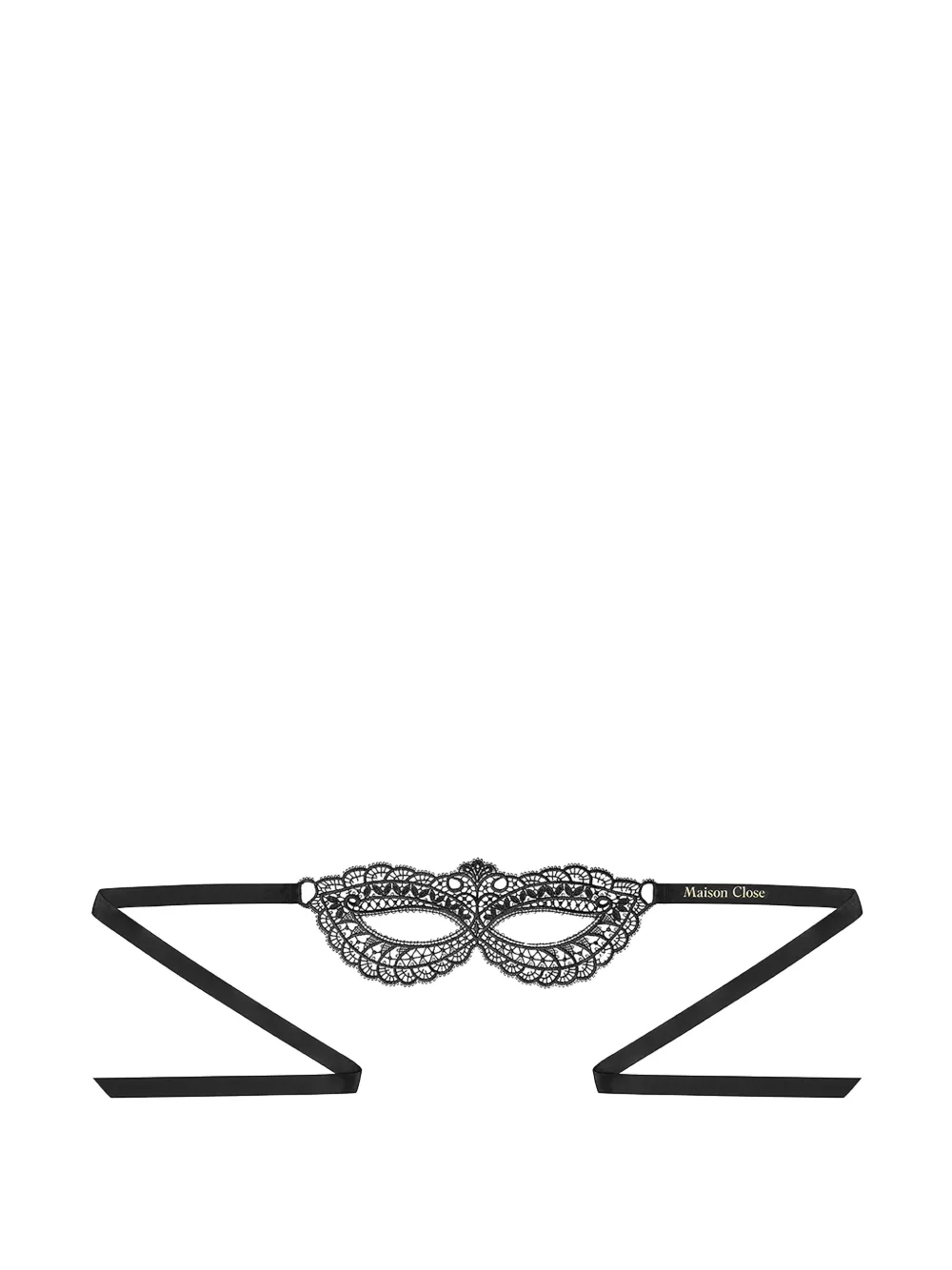 Maison Close Le Ravissant eye-mask - Schwarz