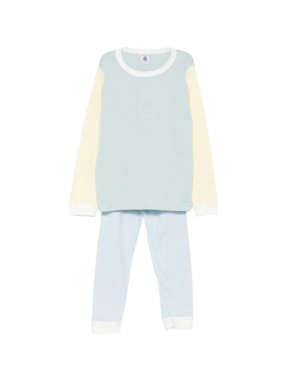 Petit Bateau striped pyjama - Blu