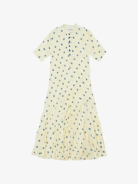 Gongdid Design vestido con estampado floral