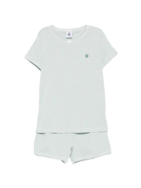 Petit Bateau short-sleeve pajamas (set of four)
