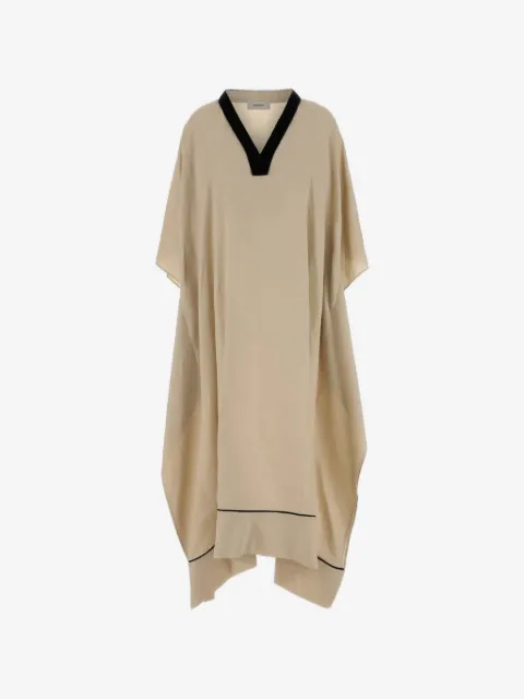 Agnona V-neck kaftan