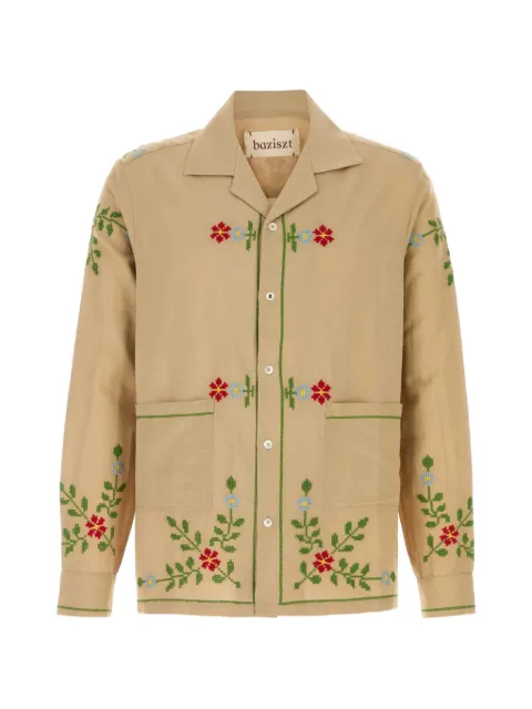 Baziszt Curiosa floral shirt