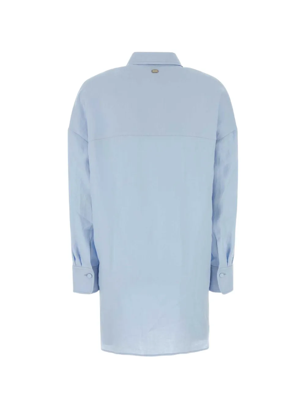  Agnona Camisa De Lino - Azul 
