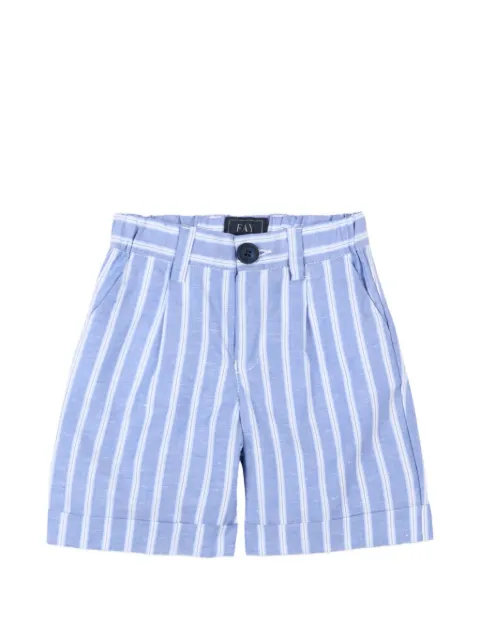 Fay Kids striped shorts