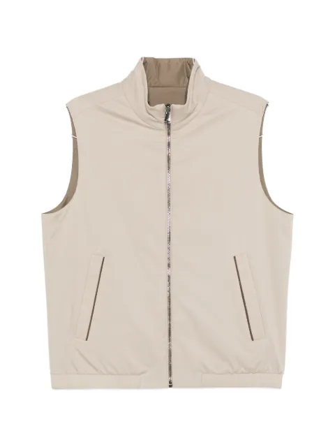 Canali zip-fastening gilet