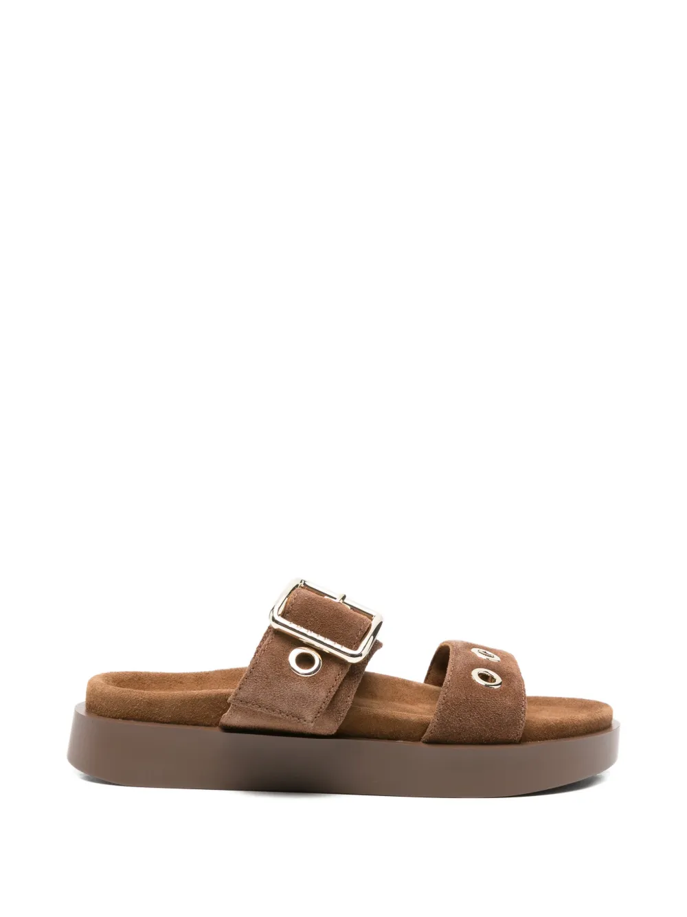Inuikii Tilda buckled sandals - Brown